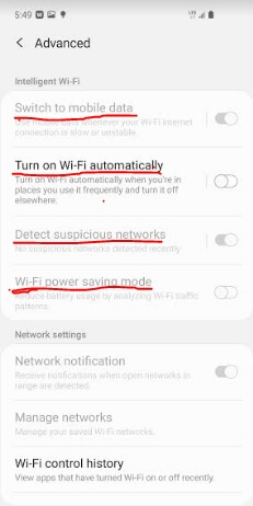停止 Wifi 自動關閉 Android4
