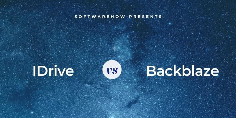 idrive 與 backblaze